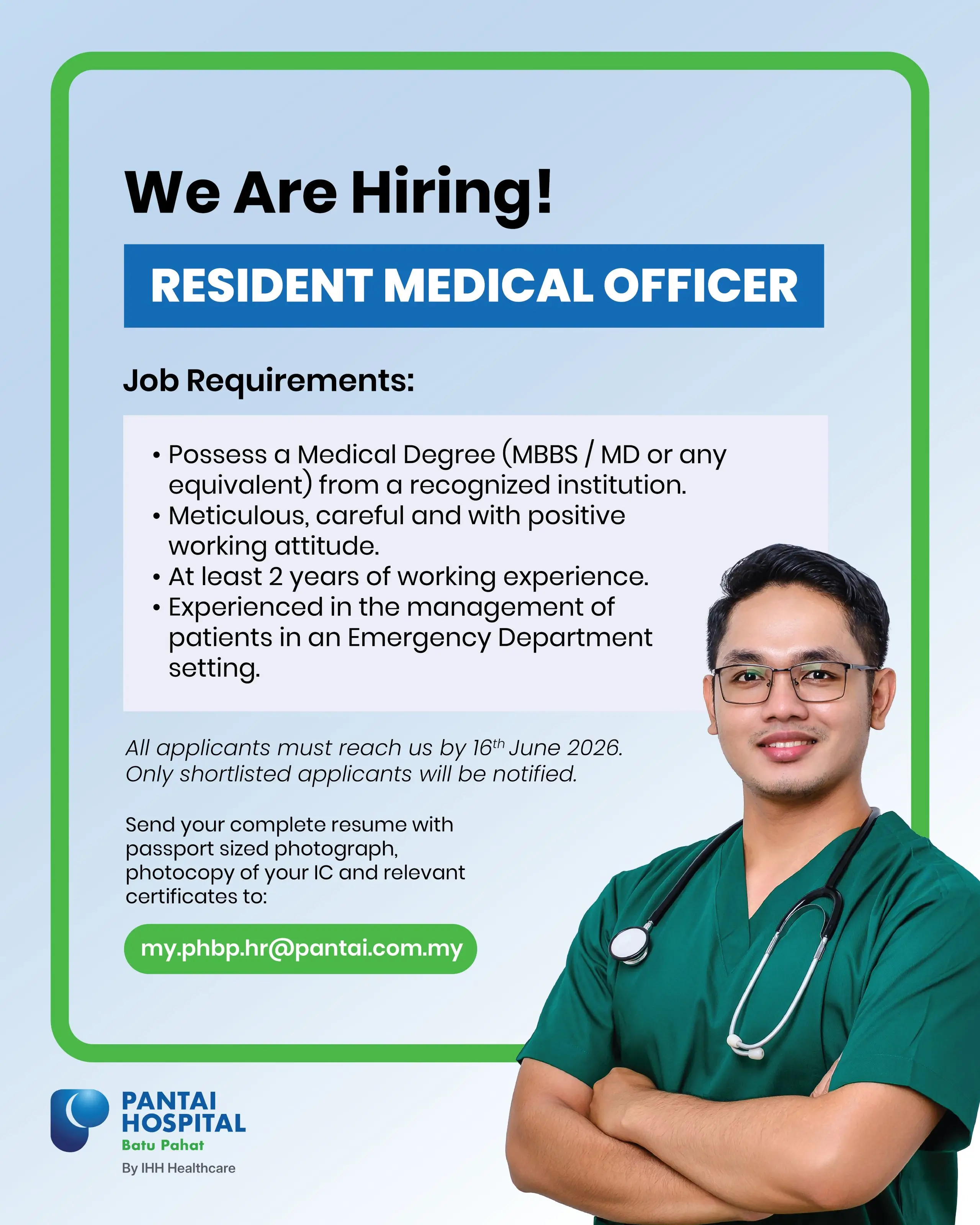 Resident Medical Officer