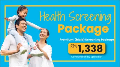 Premium Screening Package with Specialist (Male)