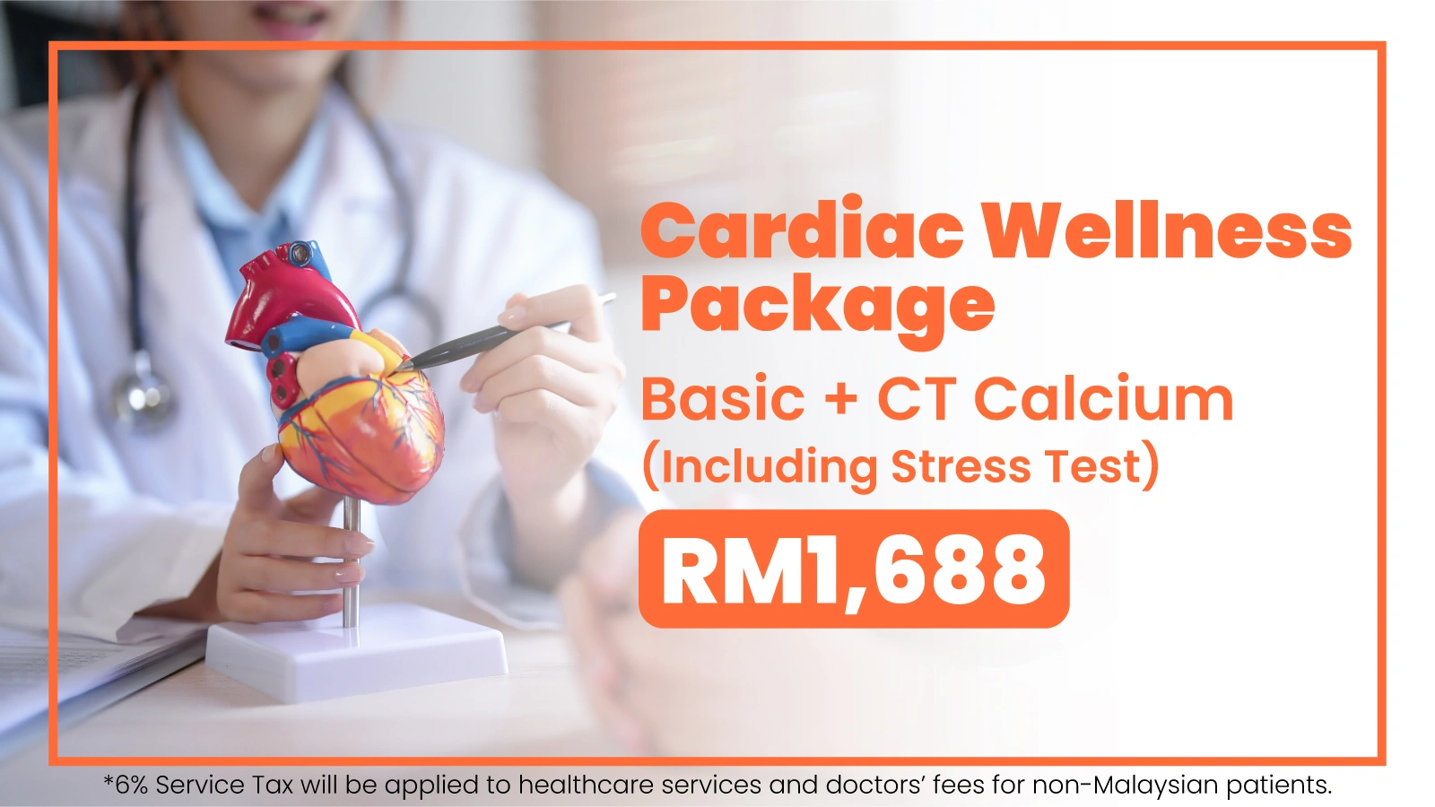 Cardiac Wellness Package (Basic & CT Calcium) (Including Stress Test)