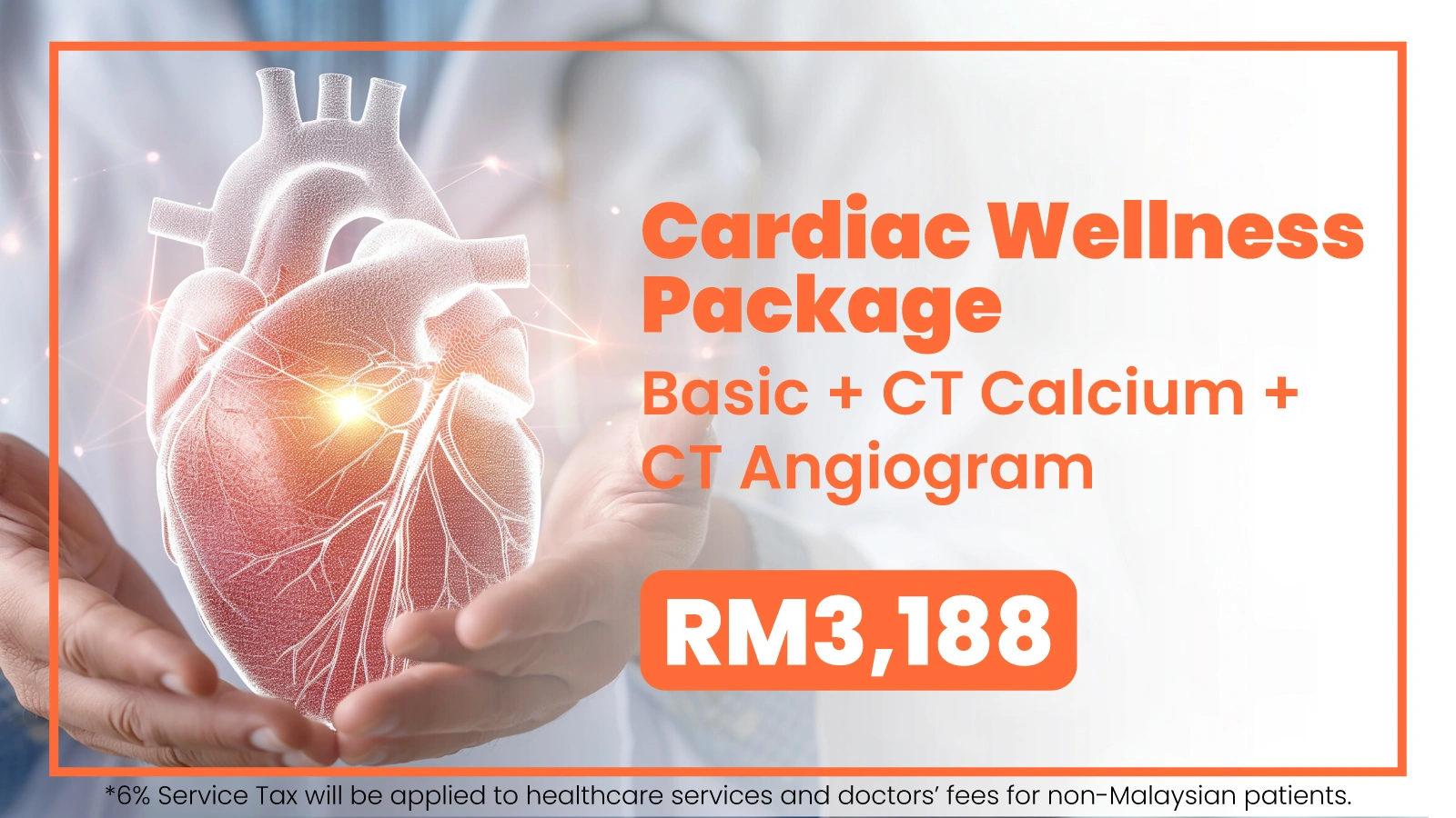 Cardiac Wellness Package (Basic, CT Calcium & CT Angiogram)