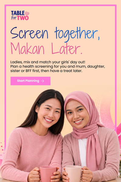 Table for Two Highlight Banner Pantai Mobile